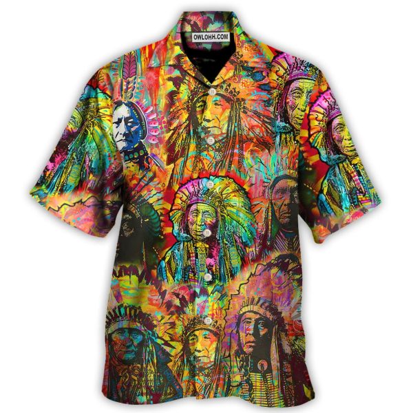 Native American It's In My DNA - Hawaiian Shirt Jezsport.com