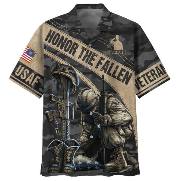 Air Force Honor The Fallen Hawaiian Shirt Jezsport.com