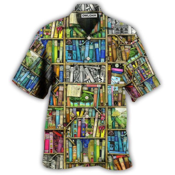 Book The Fantastic World In The Book - Hawaiian Shirt Jezsport.com