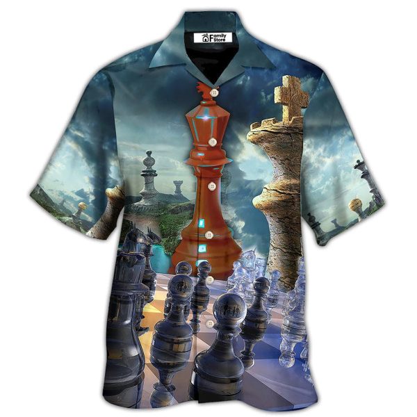 Chess Amazing Life Is A Chess Game Don't Waste A Move - Hawaiian Shirt Jezsport.com