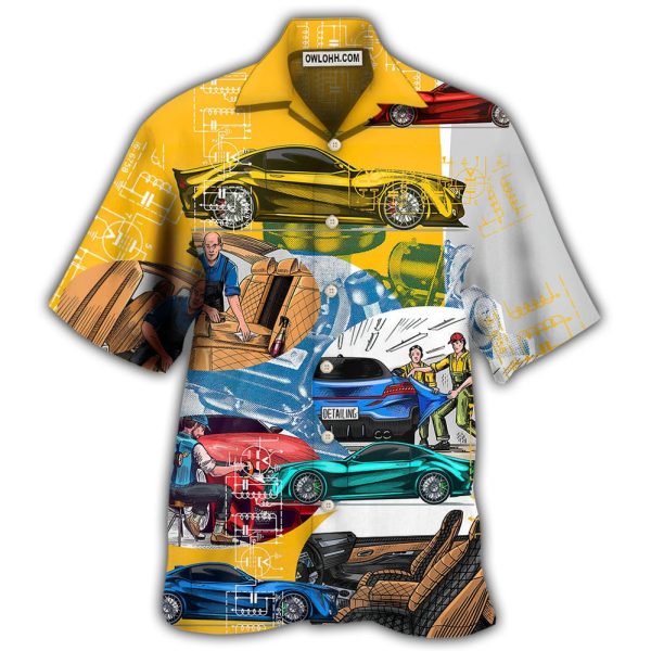 Car Auto Detailing Automobile Center - Hawaiian Shirt Jezsport.com