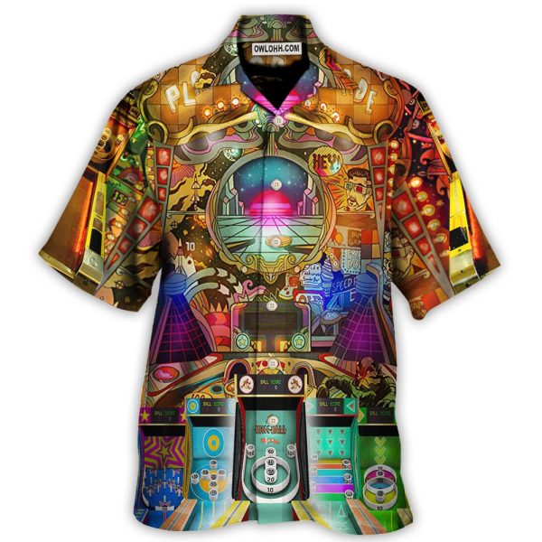 Skee Ball Ball Games Playland Arcade - Hawaiian Shirt Jezsport.com