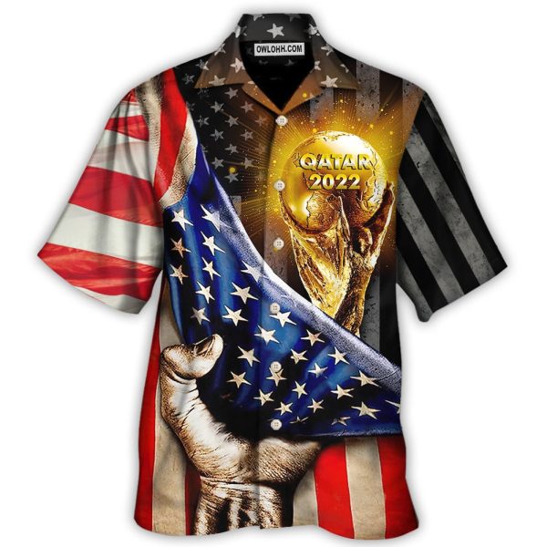 World Cup Qatar 2022 USA Will Be The Champion - Hawaiian Shirt Jezsport.com