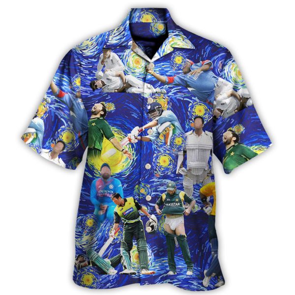 Cricket Sport Funny Play Amazing Style - Hawaiian Shirt Jezsport.com