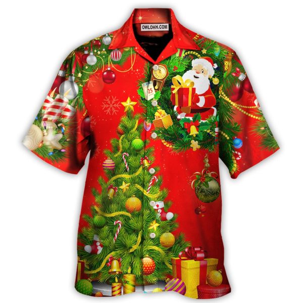 Christmas Tree Red Style - Hawaiian Shirt Jezsport.com