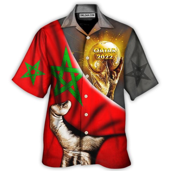 World Cup Qatar 2022 Morocco Will Be The Champion - Hawaiian Shirt Jezsport.com