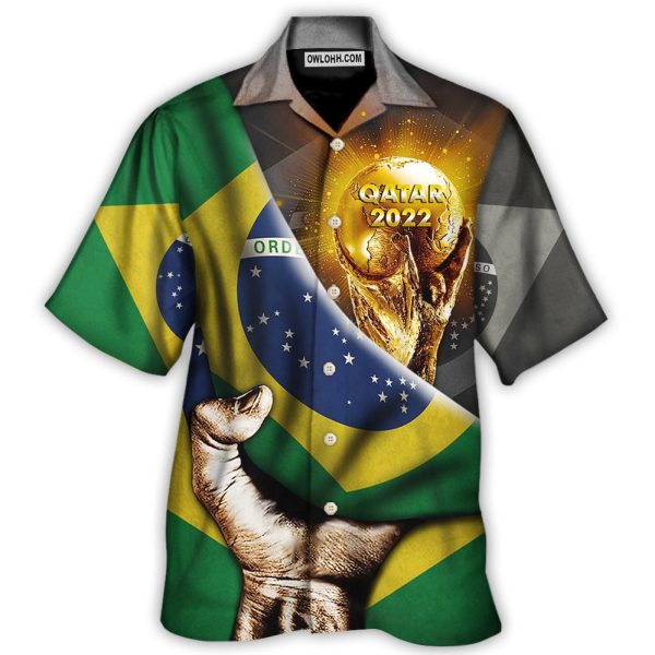 World Cup Qatar 2022 Brazil Will Be The Champion - Hawaiian Shirt Jezsport.com