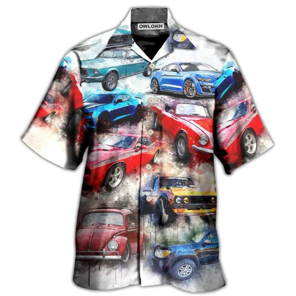 Car Classic Portrait For Car Lovers - Hawaiian Shirt Jezsport.com