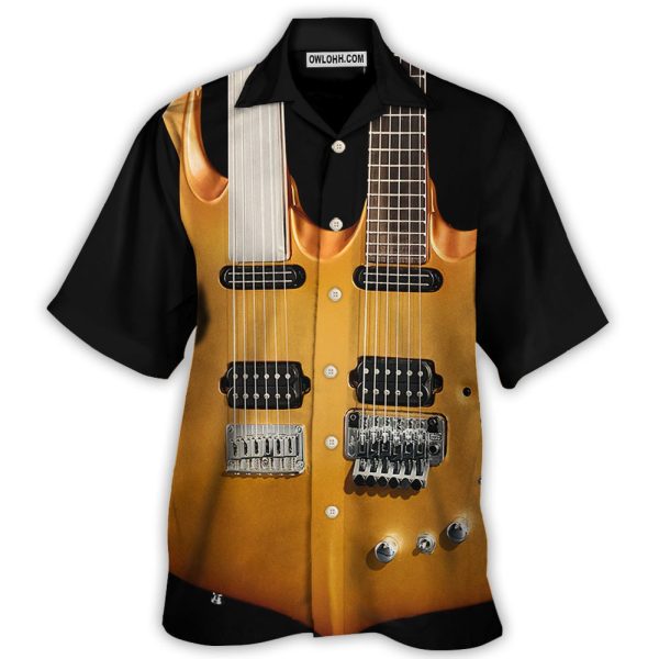 Guitar Electric Guitar Double - Hawaiian Shirt Jezsport.com