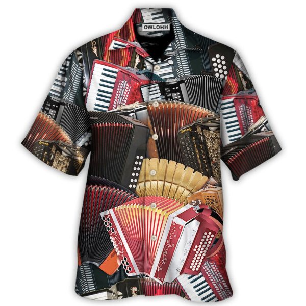 Accordion A Gentleman Is Someone Who Can Play The Accordion - Hawaiian Shirt Jezsport.com