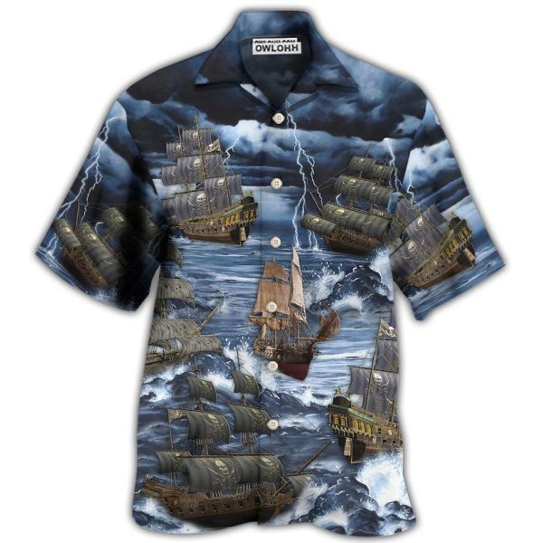 Sailing And Storm Thunder - Hawaiian Shirt Jezsport.com