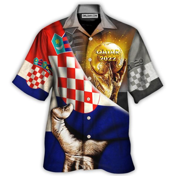 World Cup Qatar 2022 Croatia Will Be The Champion - Hawaiian Shirt Jezsport.com