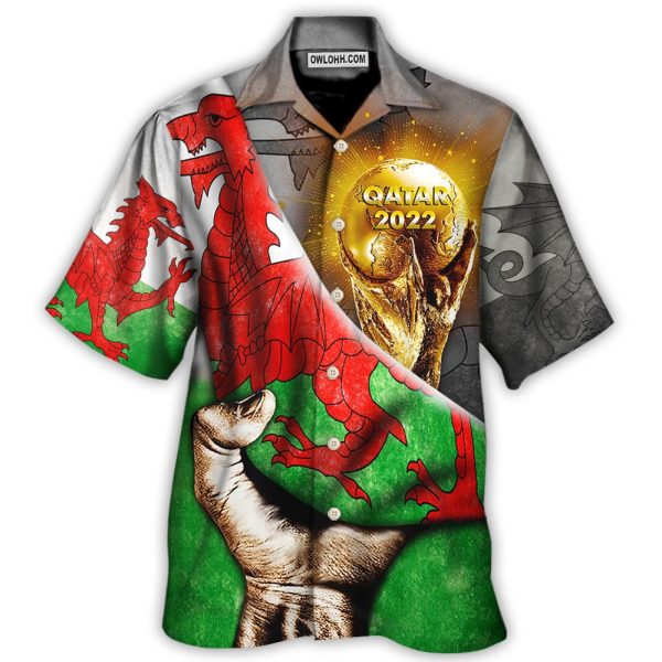 World Cup Qatar 2022 Wales Will Be The Champion - Hawaiian Shirt Jezsport.com