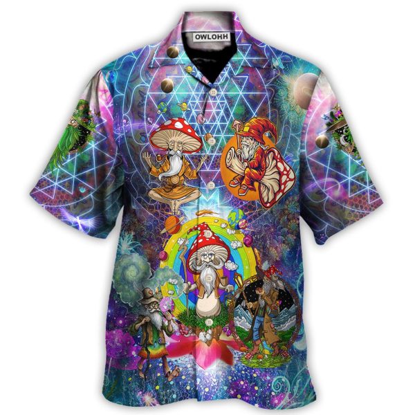 Hippie Magic Mystic Color Man - Hawaiian Shirt Jezsport.com