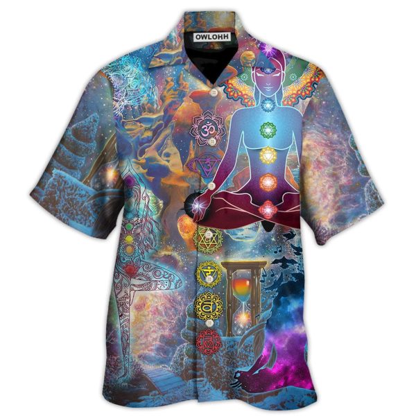 Yoga Galaxy Peace Your Soul - Hawaiian Shirt Jezsport.com