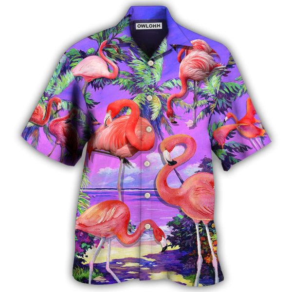 Flamingo Sweet Paradise Style - Hawaiian Shirt Jezsport.com