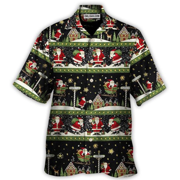 Christmas Santa Claus Big Night - Hawaiian Shirt Jezsport.com