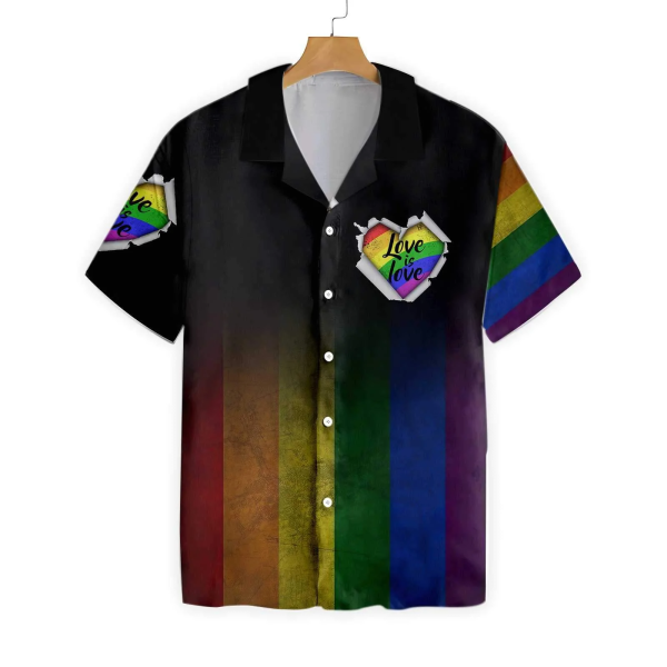 Love Is Love - Gift For Pride Month - Hawaiian Shirts Jezsport.com