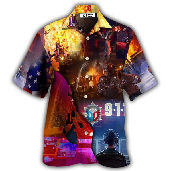 Firefighter 911 So Important Hawaiian Shirt Jezsport.com