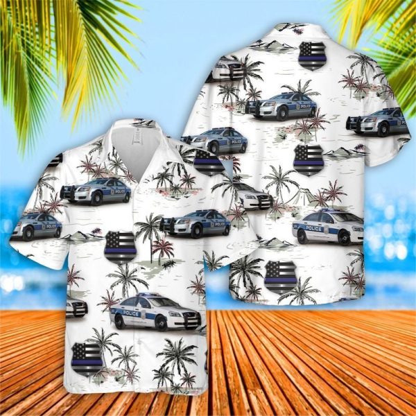 Police Hawaiian Shirt, Police Hawaii shirt, Gift for Police Jezsport.com