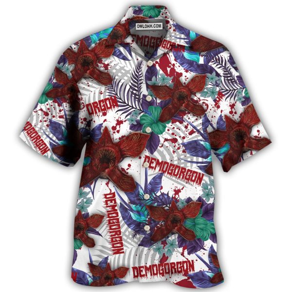 Demogorgon Monster Hawaiian Pattern - Hawaiian Shirt Jezsport.com