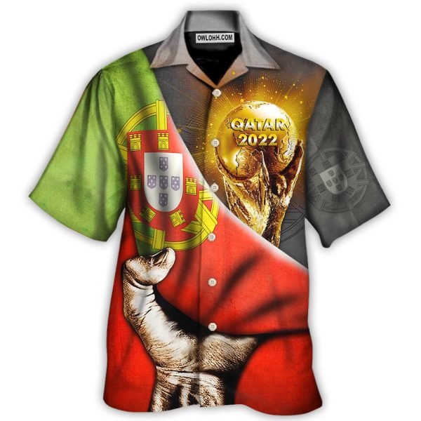 World Cup Qatar 2022 Portugal Will Be The Champion - Hawaiian Shirt Jezsport.com