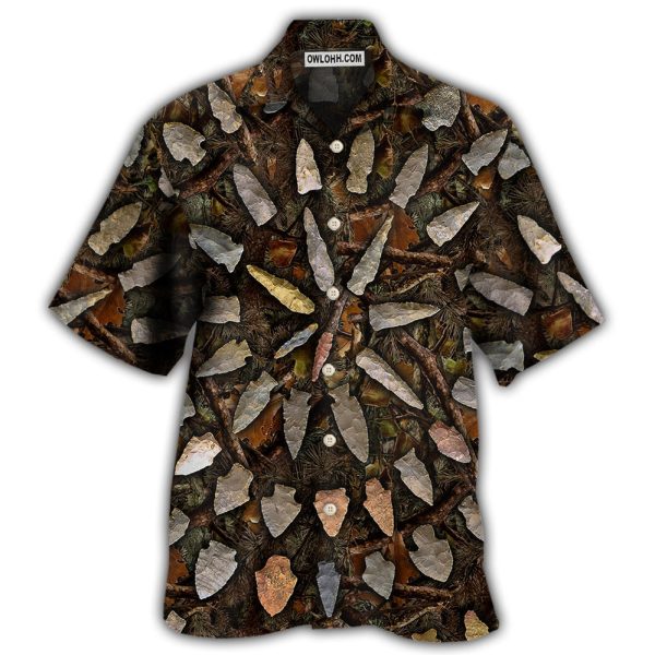 Hunting Arrowhead Hunting Camo Pattern - Hawaiian Shirt Jezsport.com