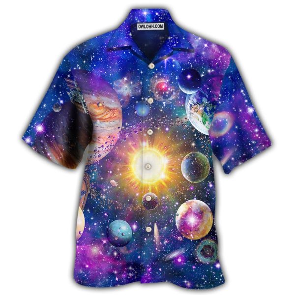 Galaxy Astronomy Galaxy Colorful Solar - Hawaiian Shirt Jezsport.com