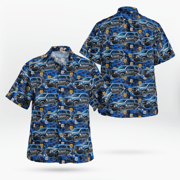 Springfield Police Department, Colorado Hawaiian Shirt Jezsport.com