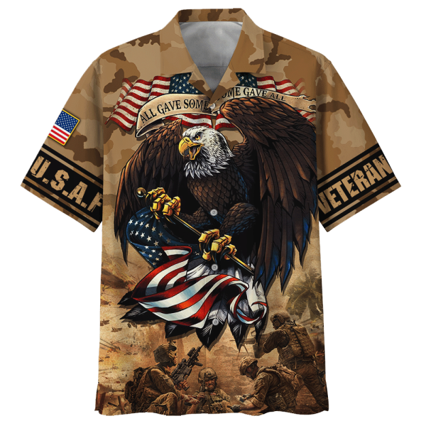 Air Force Eagle All Gave Some Some Gave All Hawaiian Shirt Jezsport.com