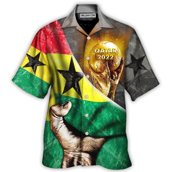 World Cup Qatar 2022 Ghana Will Be The Champion - Hawaiian Shirt Jezsport.com