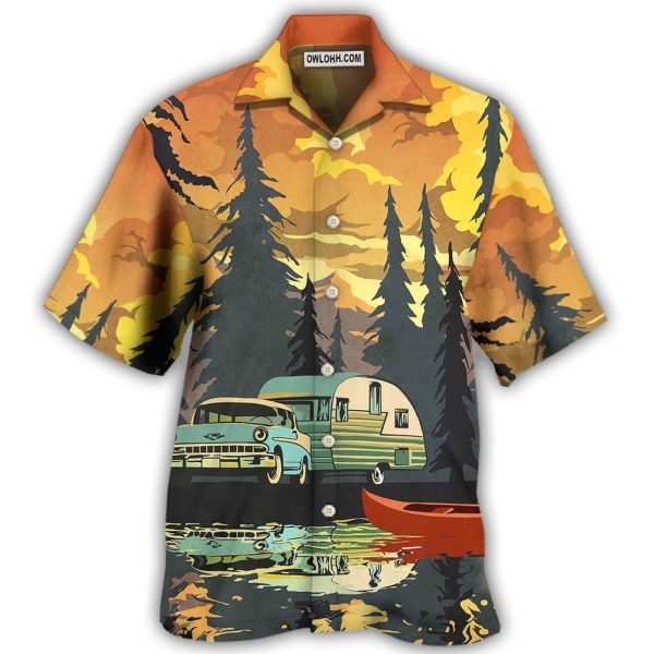 Camping I'm Done Nursing - Hawaiian Shirt Jezsport.com