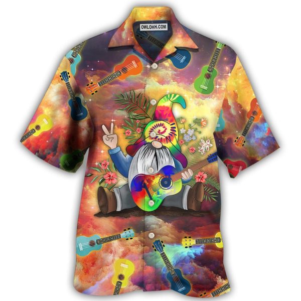 Hippie Ukulele Hippie Let It Be - Hawaiian Shirt Jezsport.com