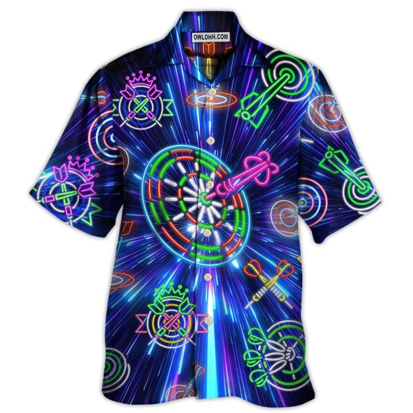 Dart Neon Light Sign Awesome - Hawaiian Shirt Jezsport.com