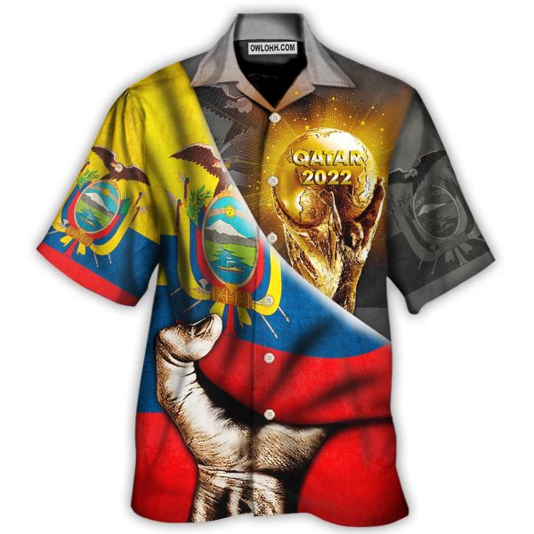 World Cup Qatar 2022 Ecuador Will Be The Champion - Hawaiian Shirt Jezsport.com