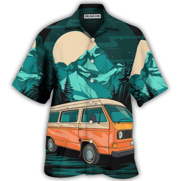 Camping I'm Done Teaching - Hawaiian Shirt Jezsport.com