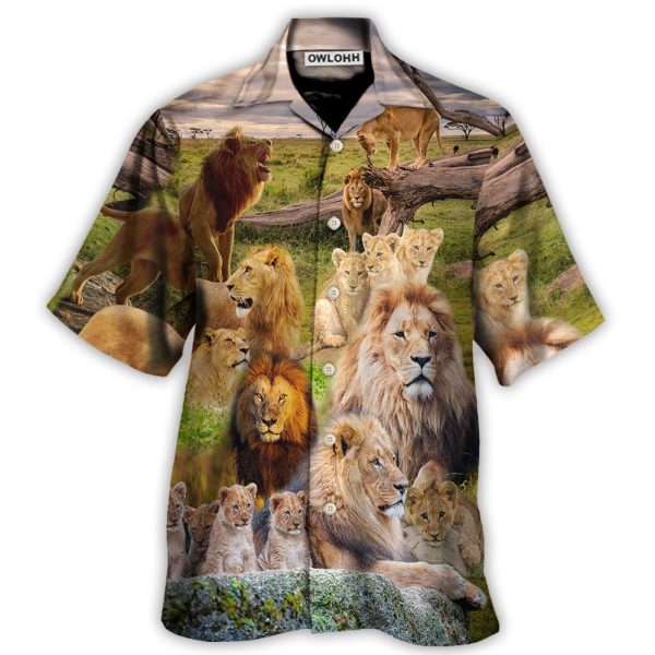 Lion Never Roars After A Kill - Hawaiian Shirt Jezsport.com