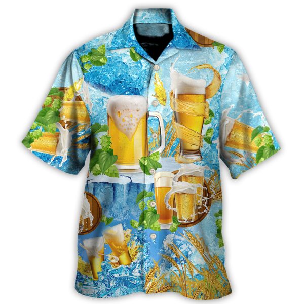 Beer Make Everyone Happy - Hawaiian Shirt Jezsport.com