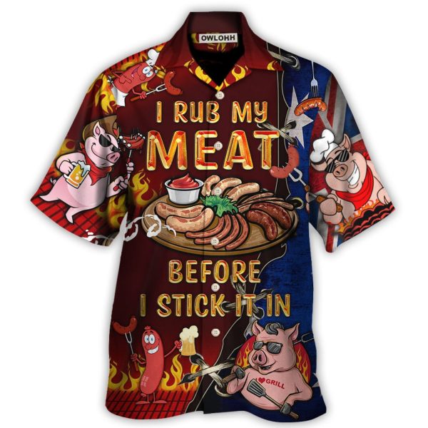 Food I Rub My Meat Australian - Hawaiian Shirt Jezsport.com