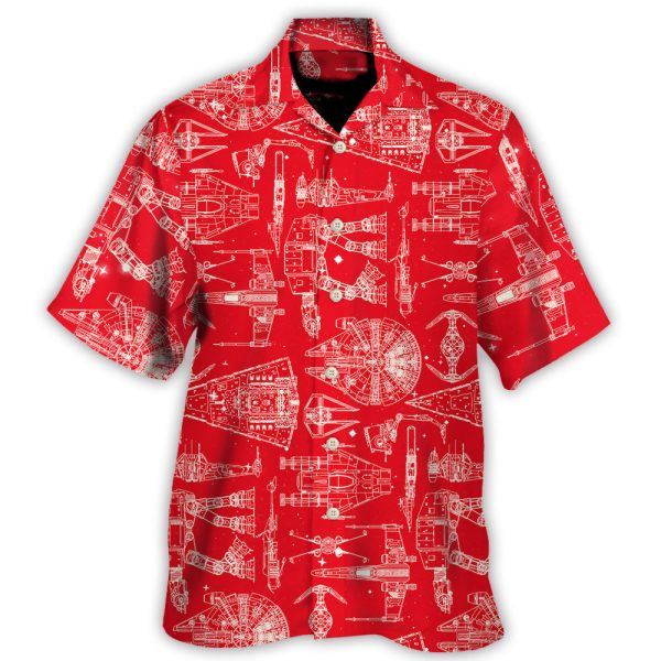 Starwars Red - Hawaiian Shirt For Men, Women, Jezsport.com