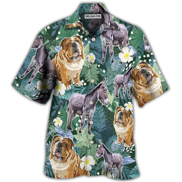 Shar Pei Dog I Like Dogs And Donkeys - Hawaiian Shirt Jezsport.com