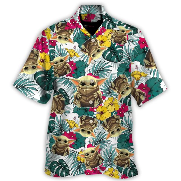 Starwars Baby Yoda - Hawaiian Shirt For Men, Women Jezsport.com