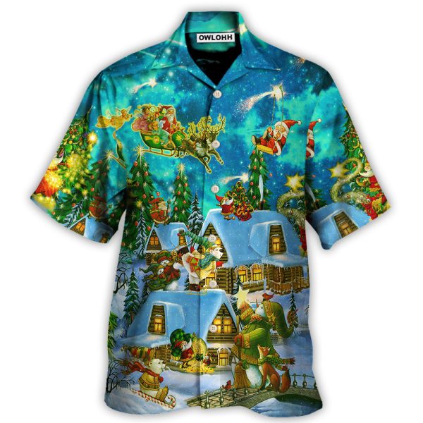 Christmas The Magical Night - Hawaiian Shirt Jezsport.com