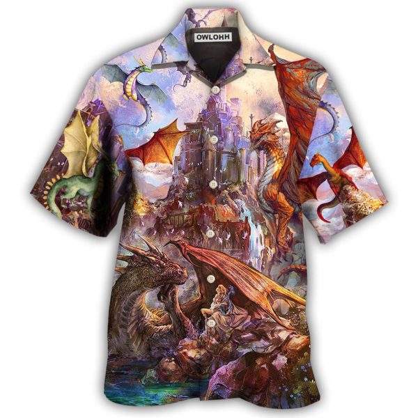 Dragon Life Lover Art Style - Hawaiian Shirt Jezsport.com