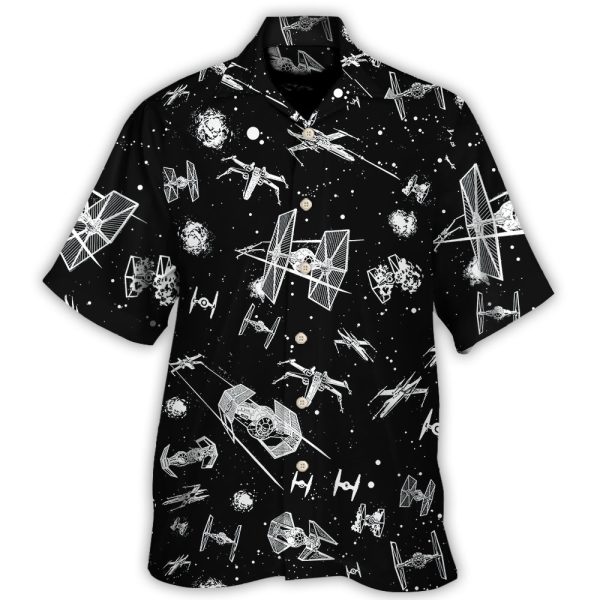 Starwars Spacecraft Pattern - Hawaiian Shirt For Men, Women Jezsport.com