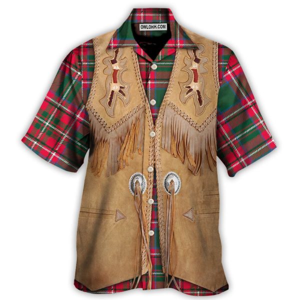 Christmas Santa Vintage Western Jacket Fringe - Hawaiian Shirt Jezsport.com