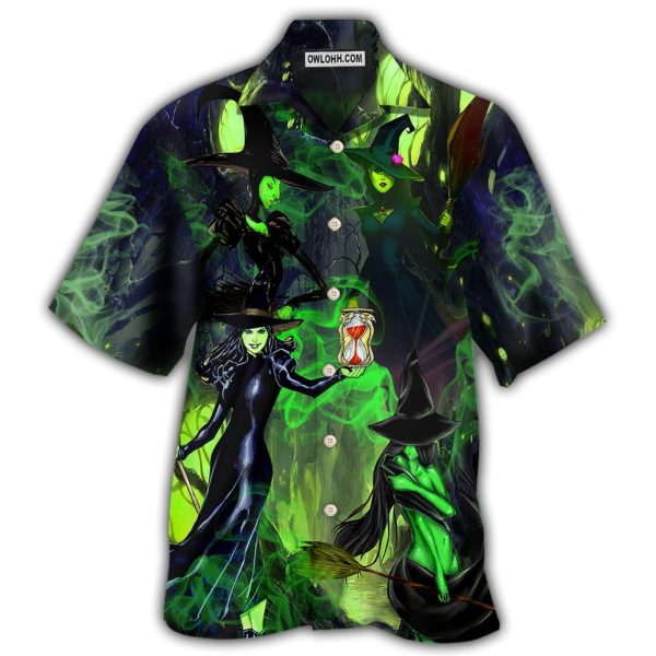 Halloween - In A World Full Of Princesses Be A Witch - Hawaiian Shirt Jezsport.com