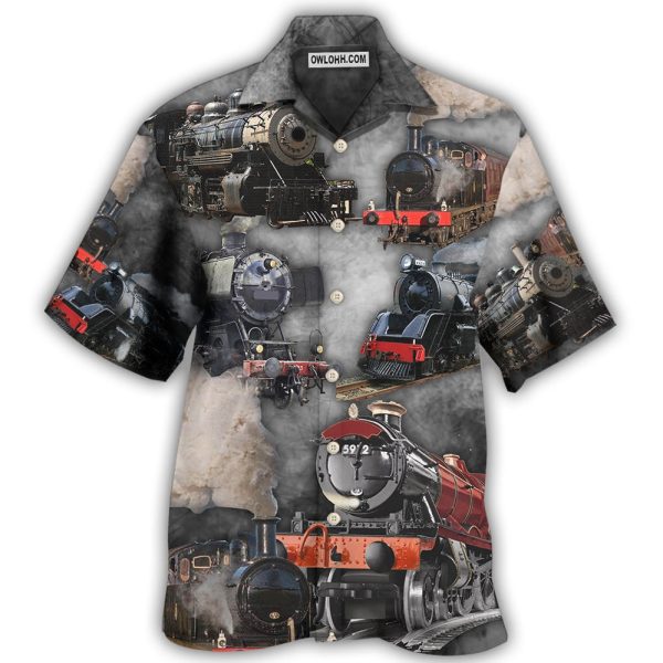 Train Going To A Mysterious Land - Hawaiian Shirt Jezsport.com