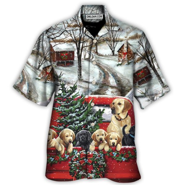 Christmas Dog Come Home In Truck - Hawaiian Shirt Jezsport.com