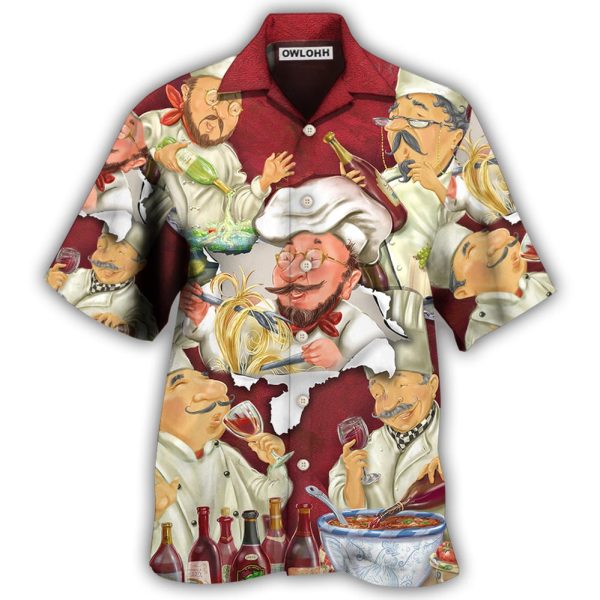 Master Chef Cooking Art Style - Hawaiian Shirt Jezsport.com